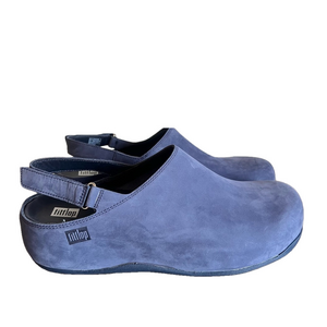 FITFLOP NEW Men’s SHUV Nubuck Back-Strap Clog Size 11 #785